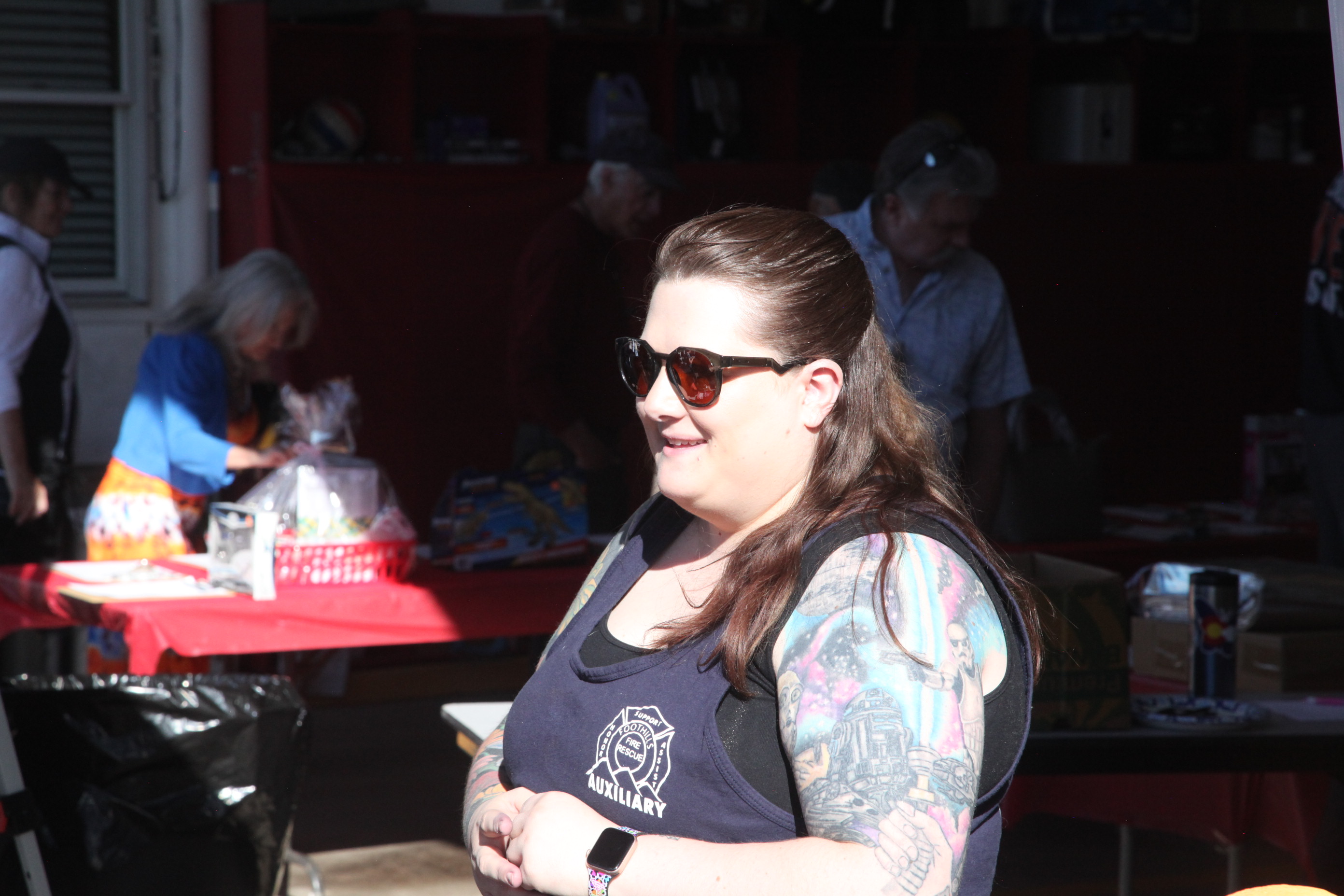 Auxiliary Member at Pancake Breakfast